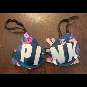 Pink Victoria’s Secret bra